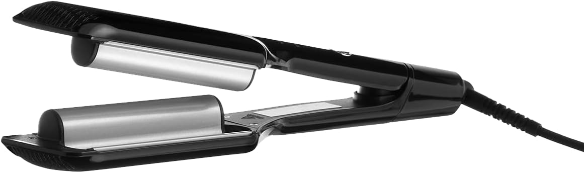 Express Ion WavePress Ceramic Deep Waver, Fast-Heating to Create a Variety of Wavy Hairstyles, Including Deep Waves, Beach Waves, Mermaid Hair + Crimped Hair