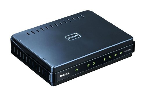 D-Link DSL-2680 ADSL2+ WiFi Ethernet Black - Router (10,100 Mbit/s, 10/100Base-T(X), 150 Mbit/s, 2,4 GHz, 2,484 GHz, ADSL (RJ-11))