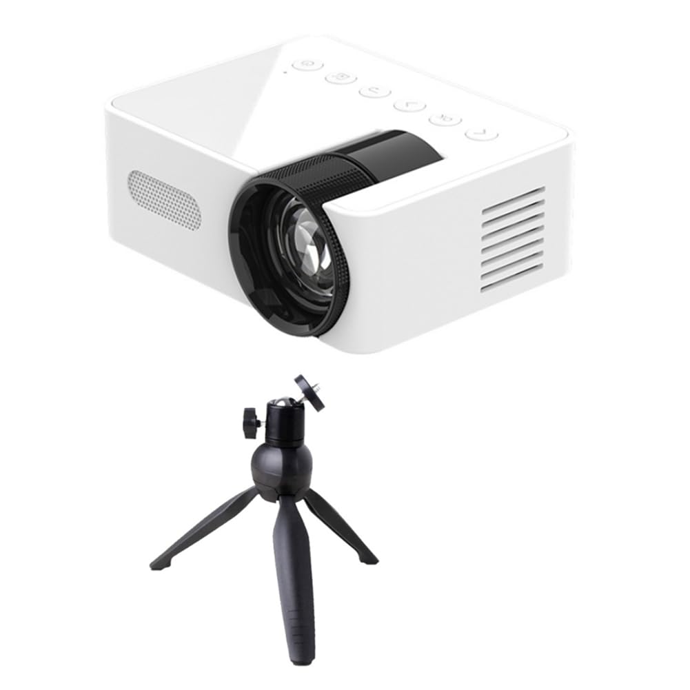 LED Projector HD 1080P Mini Wireless Projector for Mobile Phone with Support for Projector Portable Video Player for Home Theater-B