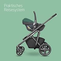 Maxi-Cosi Pebble 360 i-Size Babyschale Drehbar, Neugeborenen Autositz 360 Grad, 0–15 Monate (40–83 cm), Drehung mit einer, ClimaFlow, Easy-In-Gurt, G-CELL Seitenaufprallschutz, Essential Green – Ansicht 8