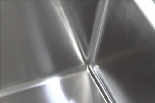 42-Inch Double Bowl Undermount 15Mm Radius Stainless Steel Kitchen Sink With 13-Inch Drainboard #TOP4