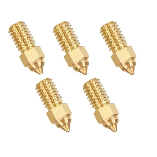 �݊���������܂�Ender 3 V3 SE Ender 5 S1 Ender 7 5 �̍��� M6 Hotend �^�J 3D �v�����^�m�Y��(1.0MM 5pcs)