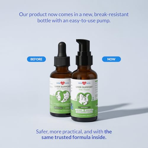 Image of Milk Thistle Liquid for Dogs - Liver, Kidney & Detox Support