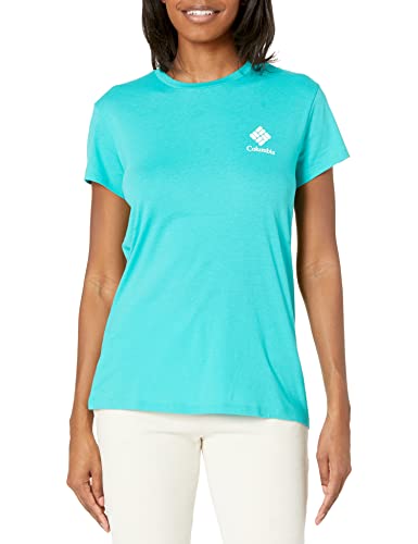 T-Shirt Manches Courtes Femme Columbia Trek en Coton Confortable