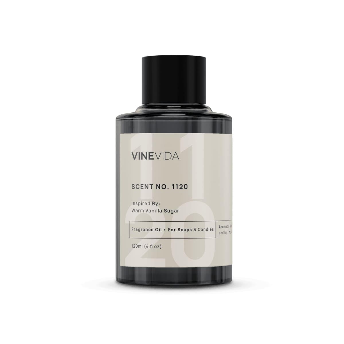 VINEVIDA [4oz] Warm Vanilla Sugar Fragrance Oil for Candle Making and Soap Making - Premium Candle Scents for Soy Candles