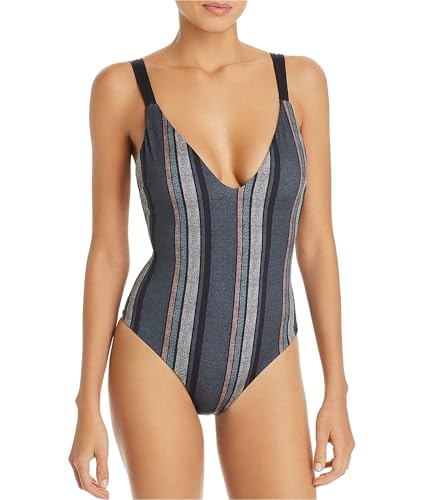 【新品未使用タグ付き】CLANE STRIPE SWIMWEAR Tavik Women's Claire Moderate One Piece - Print - Turbulence