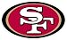 Siskiyou NFL San Francisco 49ers 8" Automotive Magnet