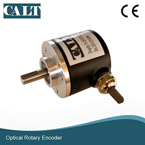 38Mm Outer Diameter 6Mm Solid Shaft Rotary Encoder 2000 Ppr 5V Line Driver Output #TOP2