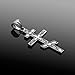 Religious Jewelry by FDJ 925 Sterling Silver Russian Orthodox Cross Pendant