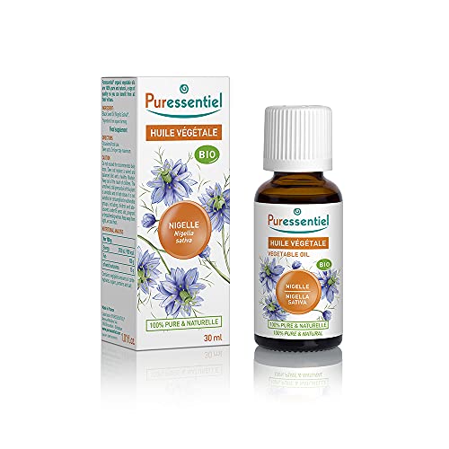 Puressentiel - Huile Végétale Nigelle - Bio - 100 pourcent pure et naturelle - 50 ml