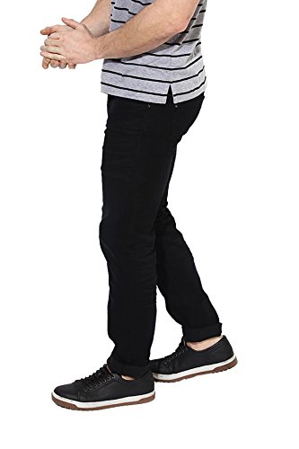 Image of Lawson Men's Clasic Skinny Fit Black Denim Jeans