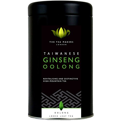The Tea Makers of London Taiwanese Ginseng Oolong Tea 100g Caddy