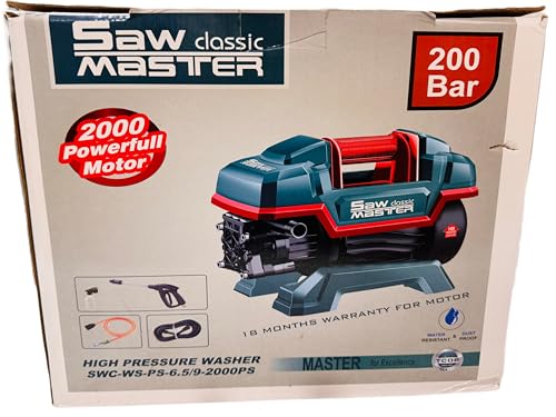 Image of Generic Saw Master Car Washers 200 Bar, 2200 Watt Pressure Washer