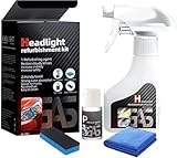 Automotive Headlight Restoration Kit 2025 New Automotive Headlight Cleaner, Multifunctional Car Headlight Polishing, Oxidized Kit for All Vehicle Types