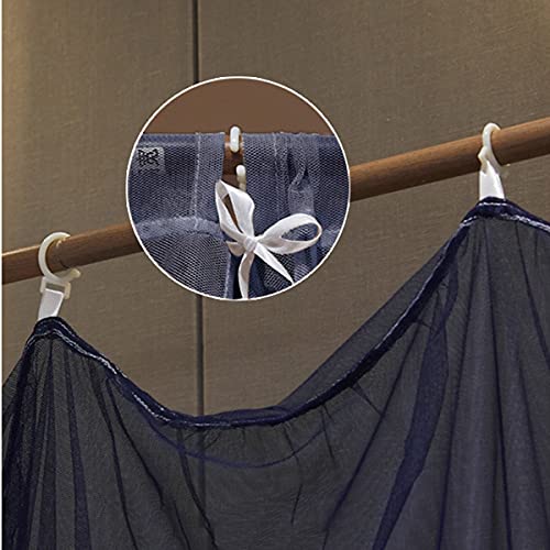 Moustiquaire pour lit simple ou double installation facile - 6
