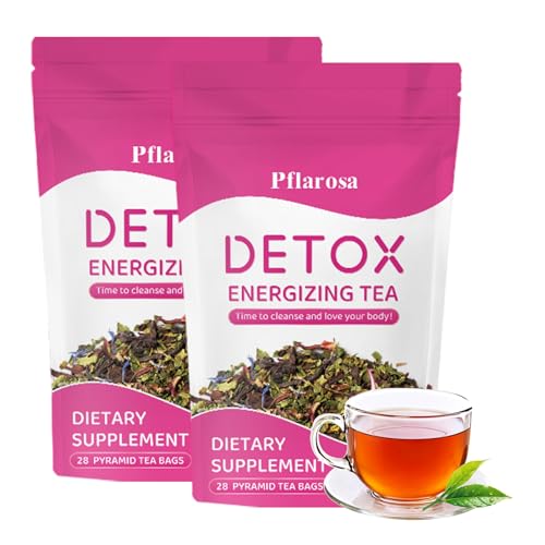 Detox Tee zum Abnehmen – 56 Tage Detox Tea for Weight Loss, Natürliche Kräutermischung für sanfte Entgiftung & Gewichtsreduktion – Unterstützt Verdauung & Stoffwechsel, Vegan & ohne Zusatzstoffe Detox Tee zum Abnehmen – 56 Tage Detox Tea for Weight Loss, Natürliche Kräutermischung für sanfte Entgiftung & Gewichtsreduktion – Unterstützt Verdauung & Stoffwechsel, Vegan & ohne Zusatzstoffe
