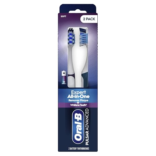 Oral-B Pulsar Advanced All-in-One Soft Toothbrush 2 Count