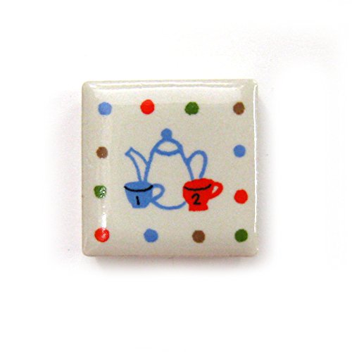 Alta Pichi Tile 5 Pot, Size (W x D x H): Approx. 0.9 x 0.2 x 0.9 x 0.9 inches (2.2 x 0.62 x 2.2 x 423P