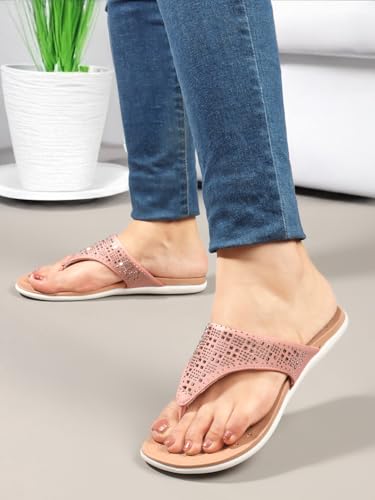 Image of Carlton London women Flip flop Comfortable and stylish sandal for Daily Use, Casual Use, Office Use with elegant look