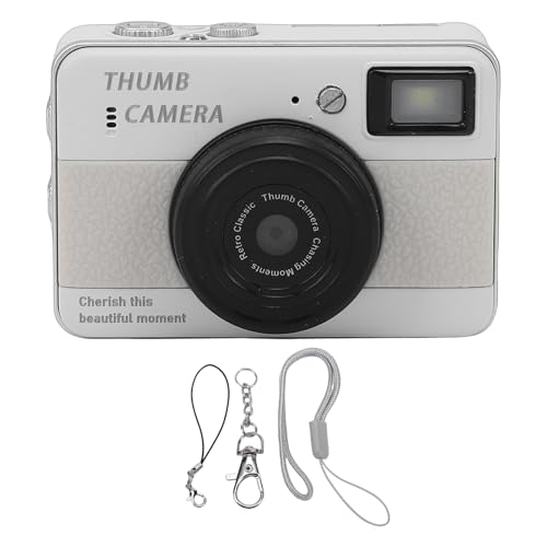 Appareil photo numérique 4K Fydun compact avec écran rabattable et lumière