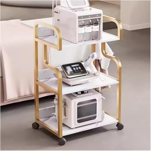 Gyduhye YHDYZ08 Schönheitsmaschinen-Rollwagen Gold