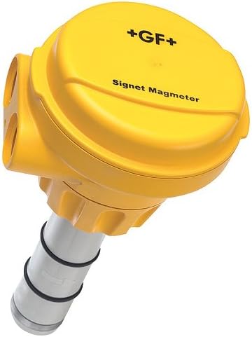3-2551-P0-11 - GF Signet Magmeter PP/316LSS S3L GF Signet Magmeter Flow Sensor, Polypropylene Body, 316LSS Electrodes/Grounding Rings, 1/2-4" (DN15 To DN100) Pipe Size, No Display, S3L Output
