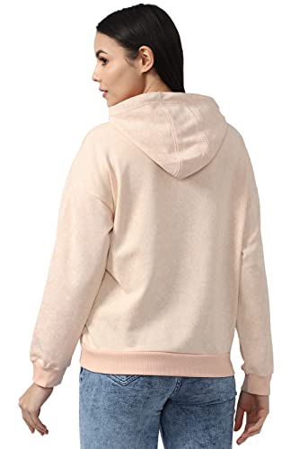 Image of Van Heusen Cotton Blend Women Hooded Sweatshirt