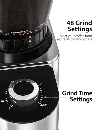 Burr Coffee Grinder for French Press