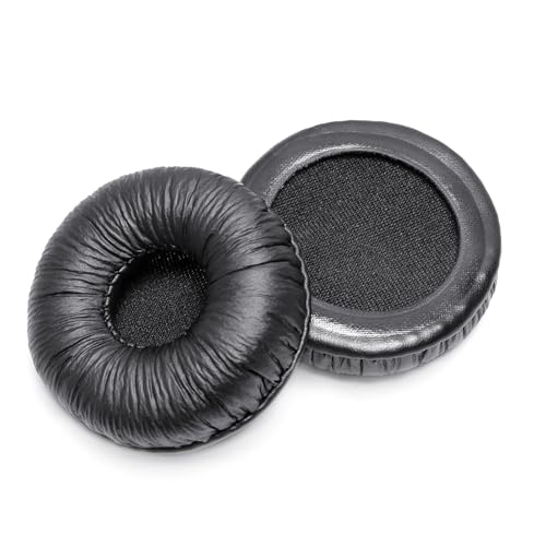 PH-88 PH-44 C8 Almohadillas de Cuero para Oídos - Compatible con Telex PH-88 PH-88R PH-44 PH44R Auriculares de un Solo Lado/Doble Lado - Almohadillas para Auriculares de Cuero PU Premium miniatura 4
