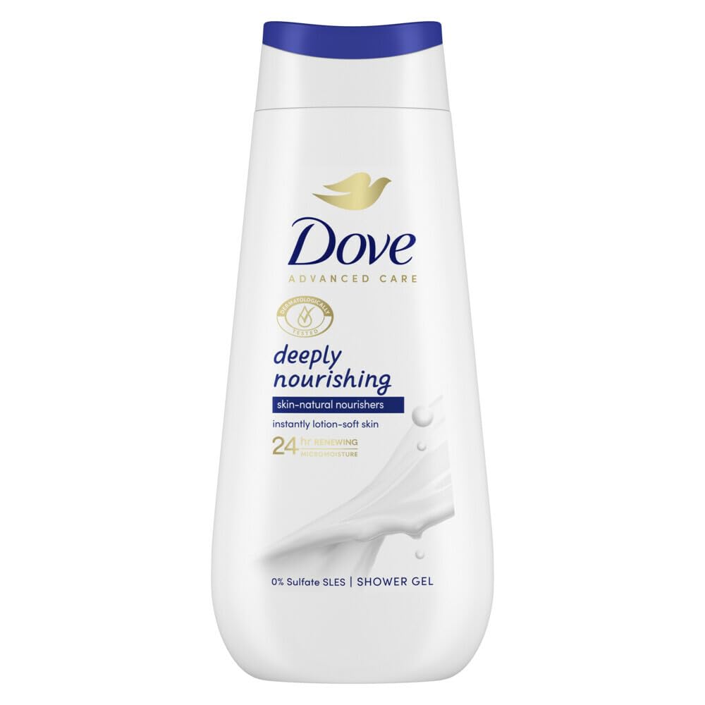 Dove Advanced Care Gel Doccia Idratazione Profonda Idratanti Naturali 6 x 225 ml