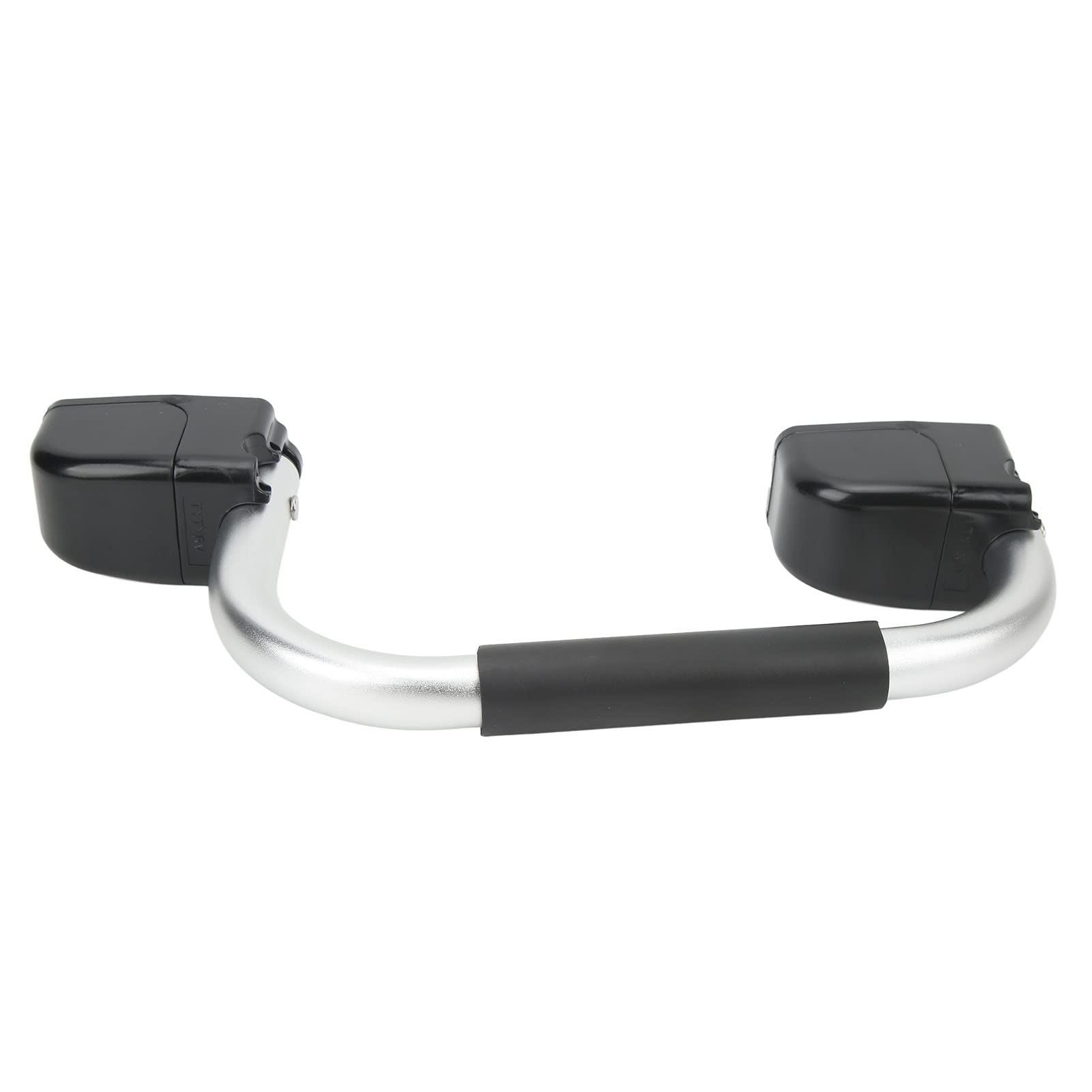 Asa de Agarre Plegable ergonómica para autocaravanas con Superficie anodizada, herrajes para Puertas de Entrada de autocaravanas, caravanas y Casas rodantes, 1 Unidad, 10 Tornillos