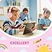 Cowyawn USB Type C Kids Headphones for School, Wired Toddler Headphones, 94dB Volume Limited, HD Stereo Sound, Foldable Lightweight On-Ear Wired Headphones for Kids/Children/Teens/Boys (Light Pink)