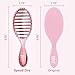 Wet Brush Speed Dry Hair Brush, Pink (Sweet Seaglass) - Vented Design & Soft HeatFlex Bristles Are Blow Dry Safe - Ergonomic Handle Manages Tangles - Pain-Free Hair Accessories