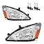 Chrome | With High & Low Beam Bulbs