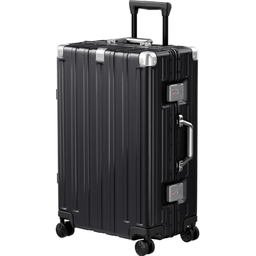 Krute 24 Inch Aluminum Frame Suitcase