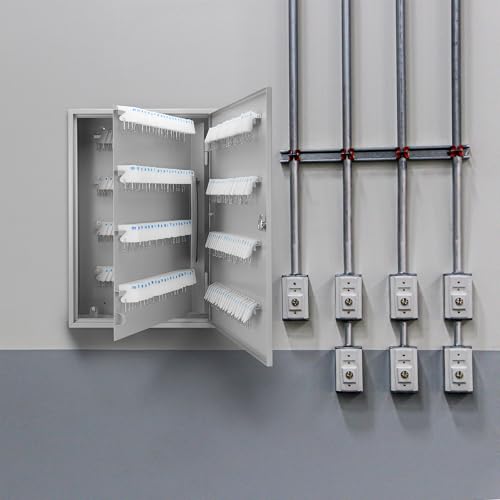 barska digital electronic keypad wall mount key safe