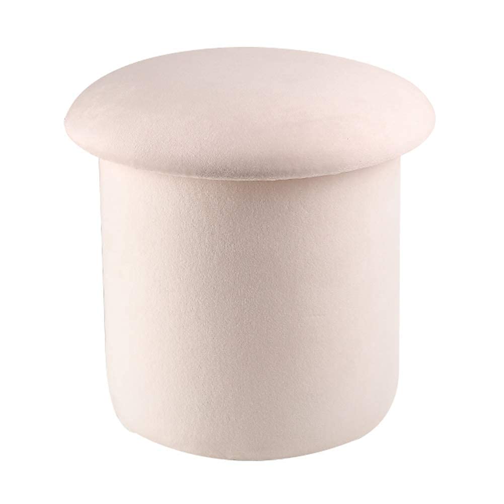 Manque de place dans le salon ? Adoptez ce tabouret repose-pied éponge rose