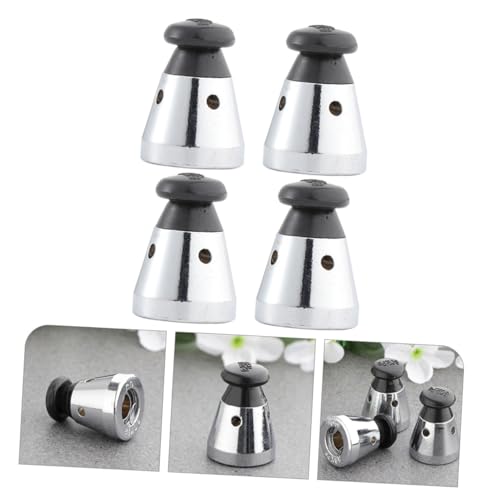 4 piezas de válvulas de alivio de presión para olla de presión, reguladores de seguridad limitadores de presión, acero inoxidable, fáciles de instalar, piezas de repuesto compatibles miniatura 2