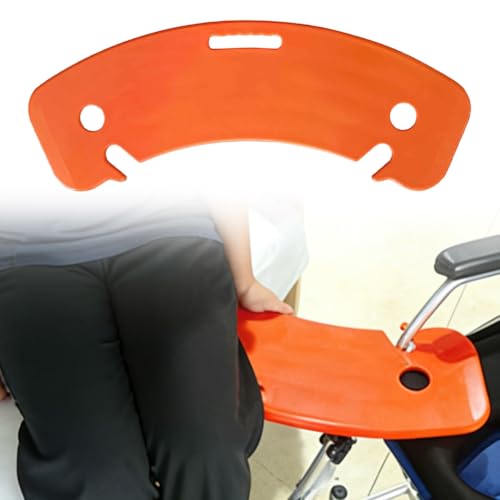 Transferbrett, Transferboard für Rollstuhlfahrer, Bananen-Board für Behinderte, Rutschbrett für Rollstuhlfahrer, Patientenlifter Rutschbrett,Patientenlifter Transferhilfen,für Auto/Rollstuhl/Bett (A)
