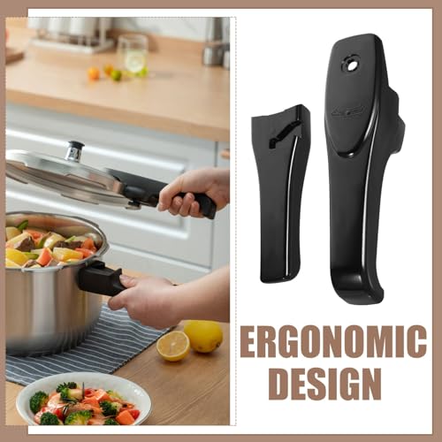 KICHOUSE Accesorios de mango para olla de presión para repuesto de mango de olla de enlatado a presión miniatura 3