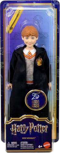Mattel Harry Potter Spielzeug, Ron Weasley Modepuppe – Ansicht 6