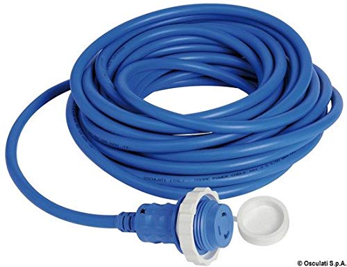 OSCULATI Spina + Cavo 10 m Bianco 30 A