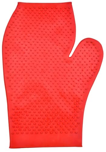 MPMH Rubber Glove Massage Mitt for Horses (Assorted Colours) image 2