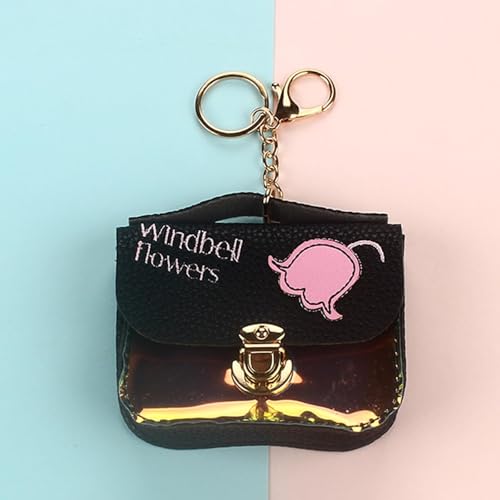 Cute Lady's Small Wallet with Wind Chime Flower Design - Lightweight Purse for Daily Use, Shopping, Travel & Gifts - Stylish Mini Wallet for Women3