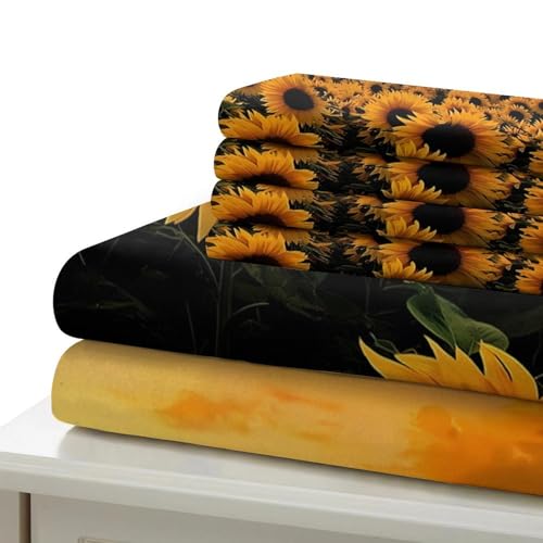 Parure de lit imprimé 3D avec fermeture éclair pratique super douce King - 7