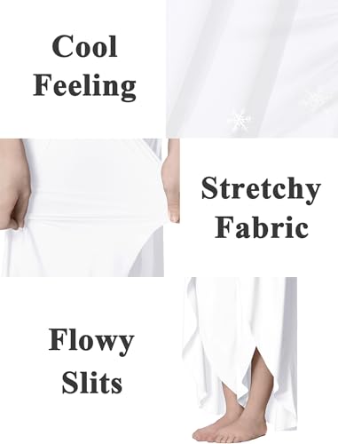 Image of EXARUS Girls Flowy Pants Dance Palazzo Wide Leg Teen Casual Baggy