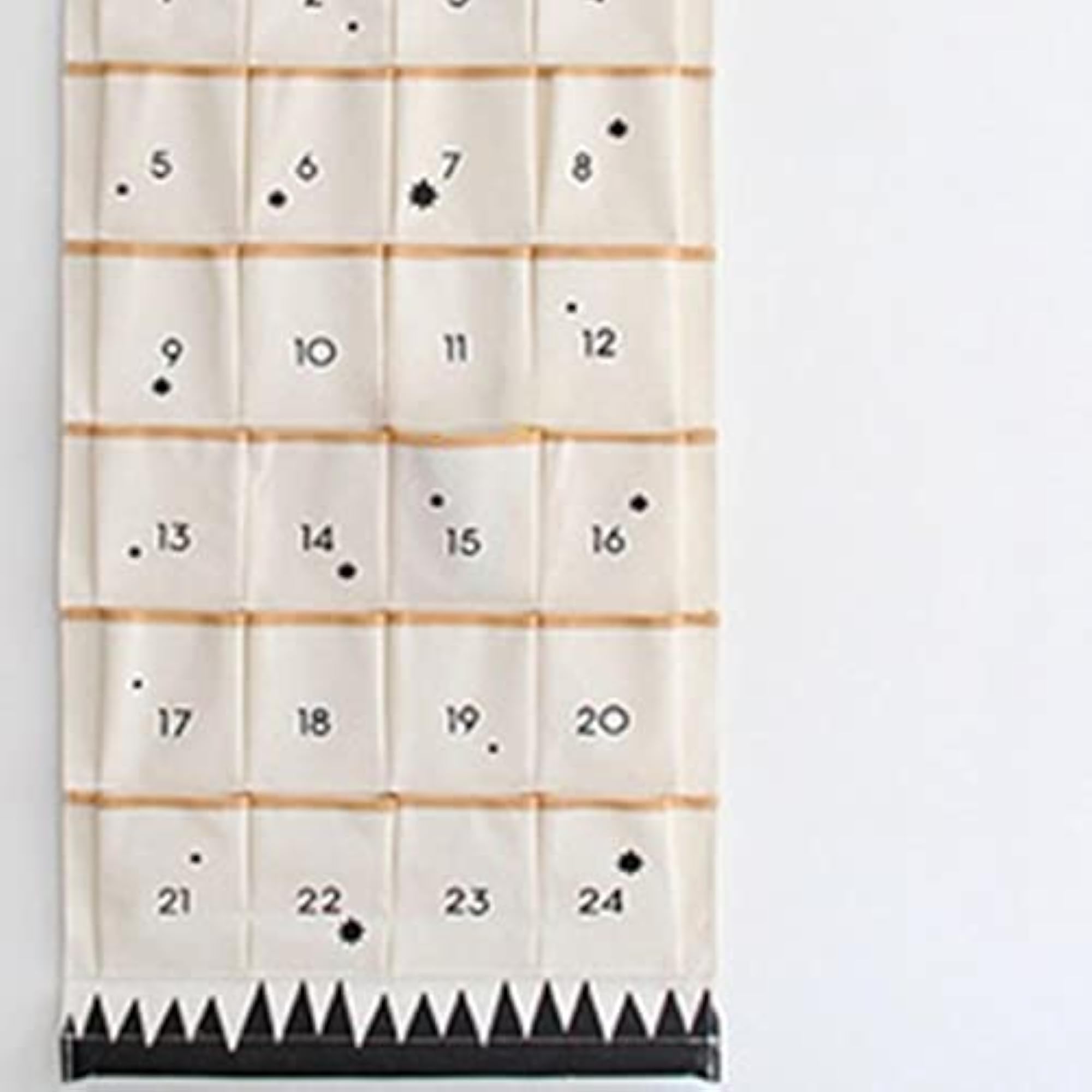 3x Christmas Countdown Calendar with Pockets