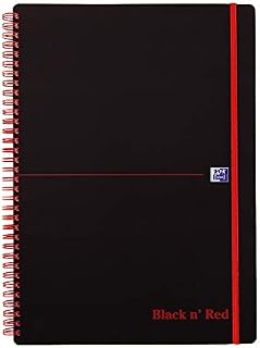 Black n' Red Wirebound Polypropylene A4 Book