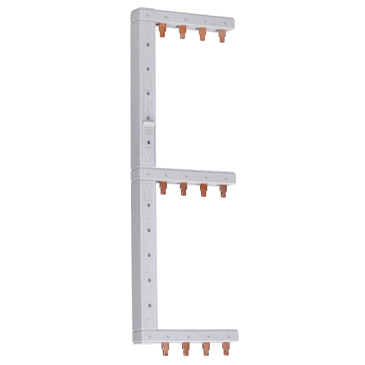 Busch-Jaeger KCF668L Phase Rail, 3P+N, 3 Rows, Left