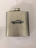 opel manta rally usata Opel Manta ref173 - Emblema in peltro su fiaschetta in acciaio INOX, 170 ml